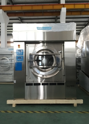 Large Capacity Hospital Laundry Equipment Water Saving Long Lifetime Stainless Steel 304