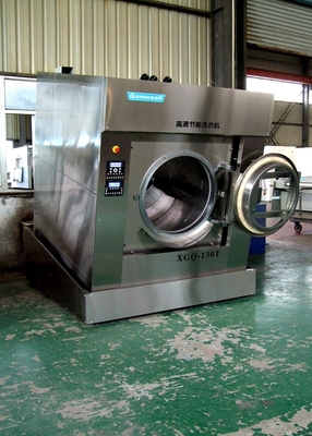 15- 200kg Commercial Grade Washing Machine , Steam Heating Commercial Tumble Dryer