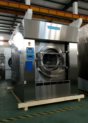 Front Loading Commercial Grade Washing Machine , Big Capacity Industrial Tumble Dryer