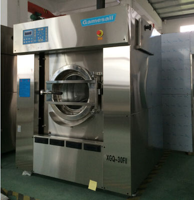 30kg middengrootte Commerciële Wasmachine en Droger, Materiaal van de Water het Efficiënte Industriële Wasserij